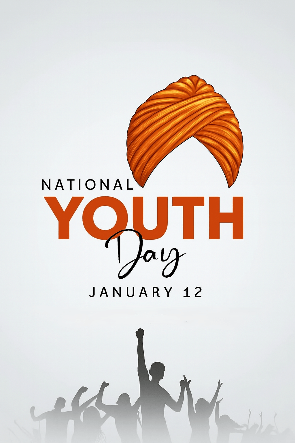 January 12 is National Youth Day! 🌟 Honoring Indi...